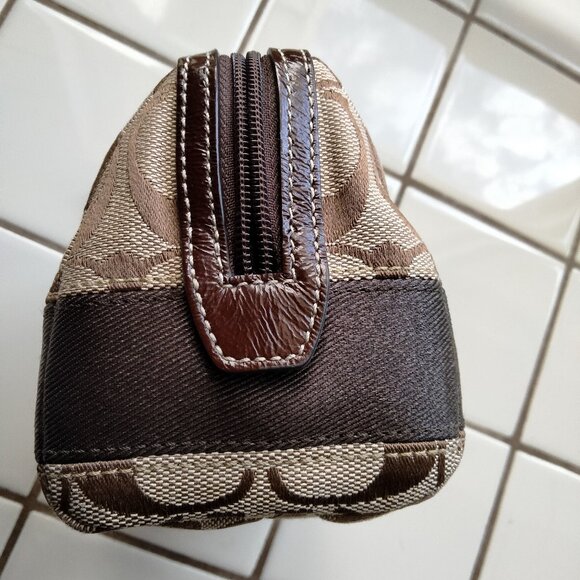 COACH Makeup Beauty Case Monogram 40026 BKHCH NOSWT - Picture 5 of 9